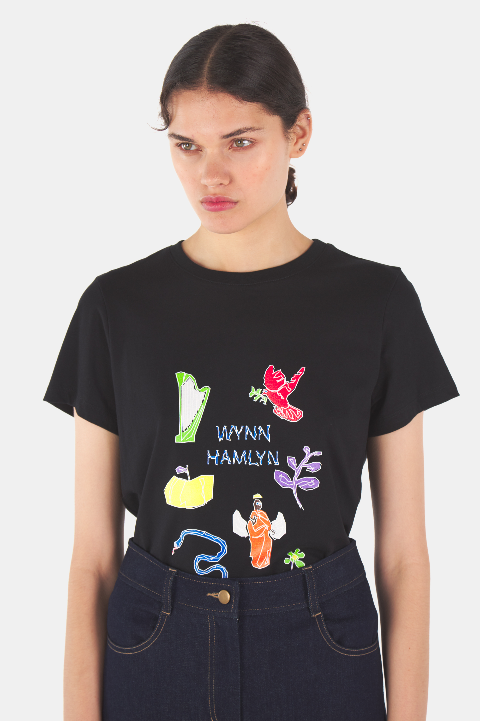 Wynn Hamlyn x Fashion & Textiles Black T