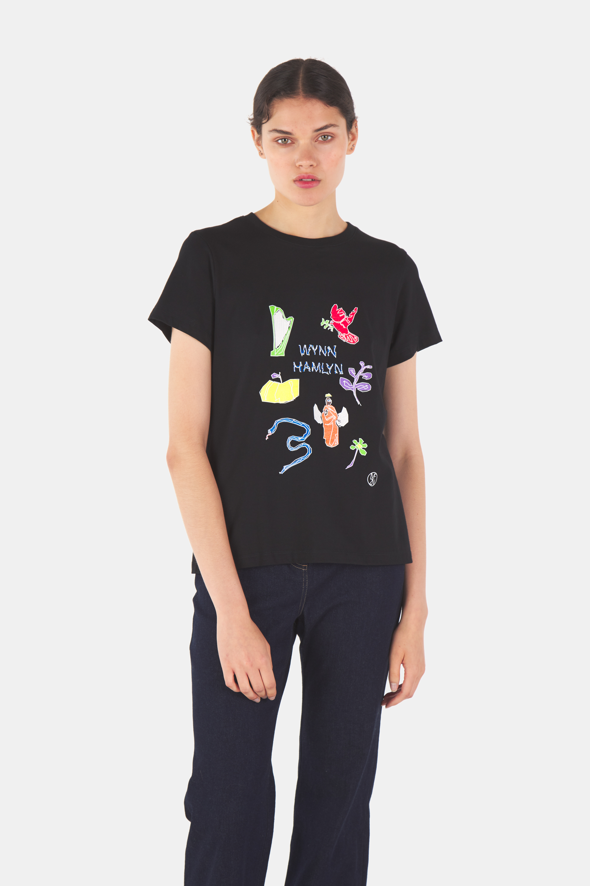 Wynn Hamlyn x Fashion & Textiles Black T