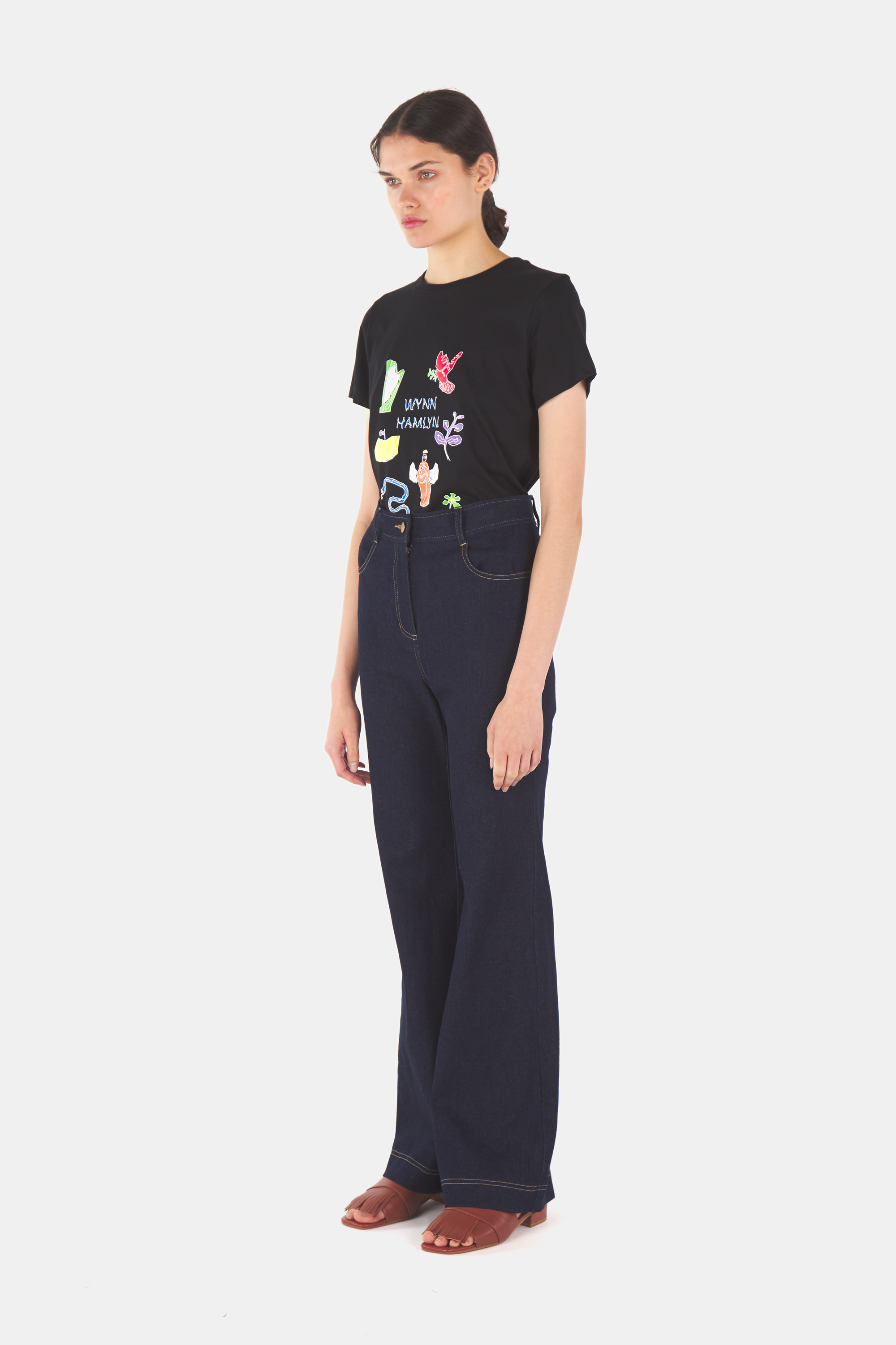 Wynn Hamlyn x Fashion & Textiles Black T
