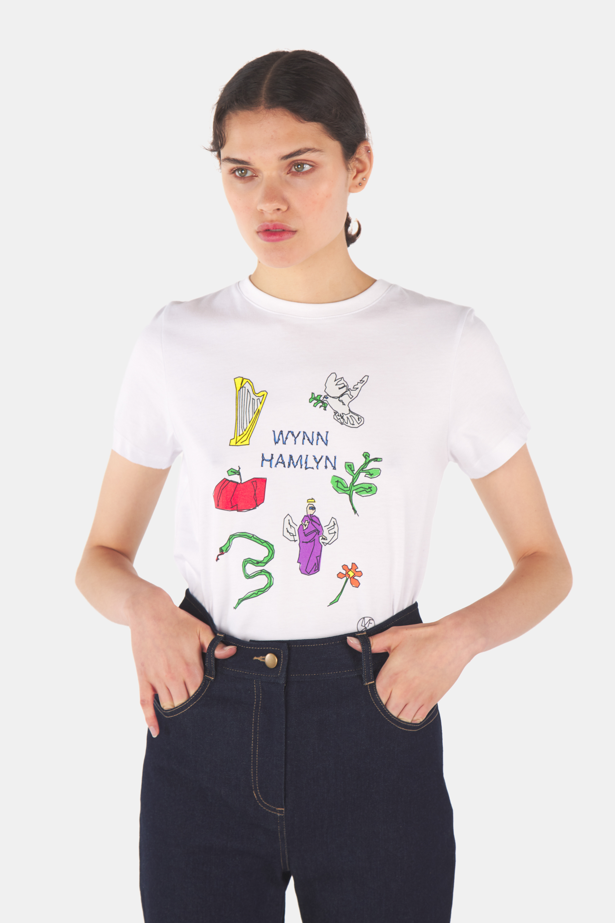 Wynn Hamlyn x Fashion & Textiles White T