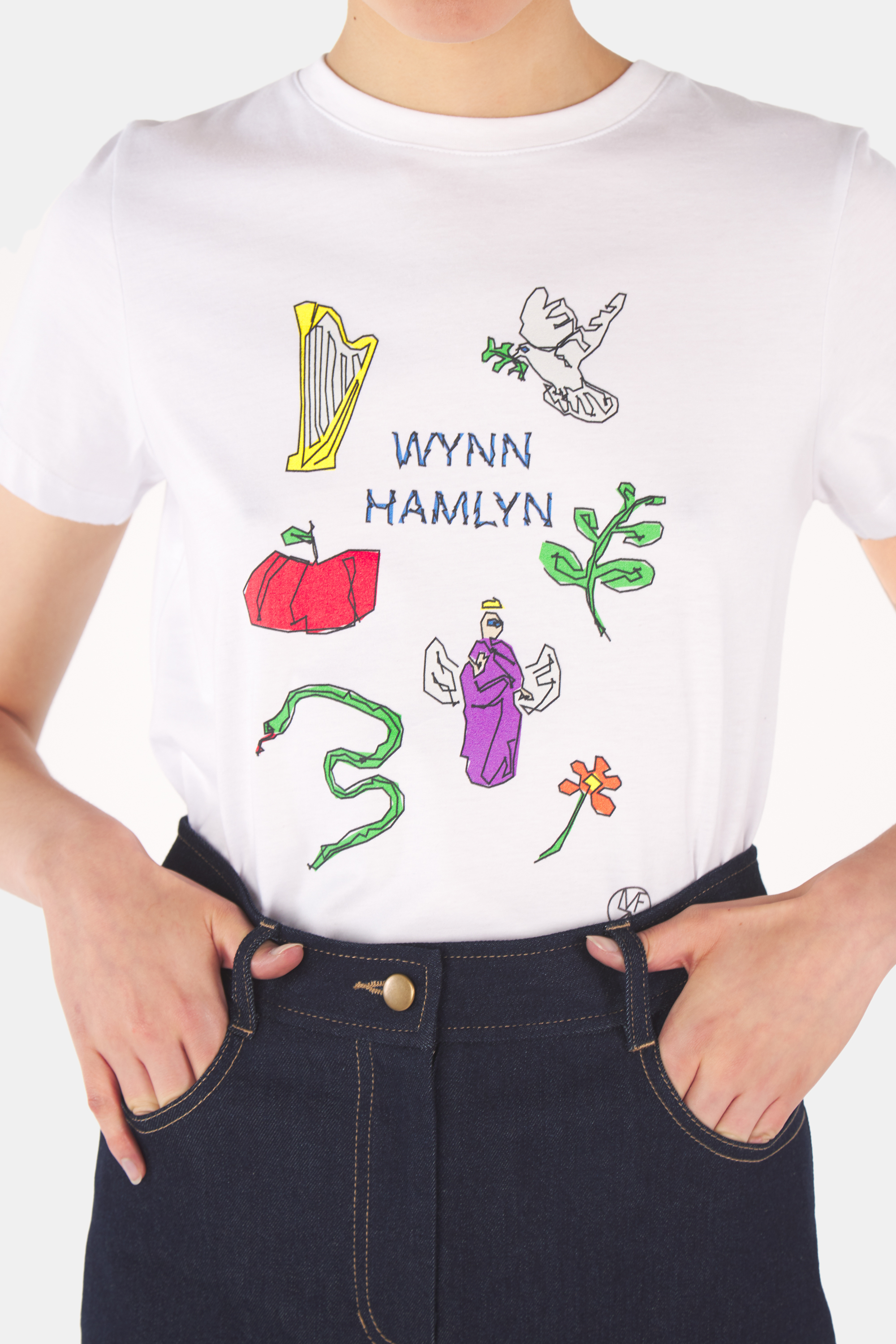 Wynn Hamlyn x Fashion & Textiles White T