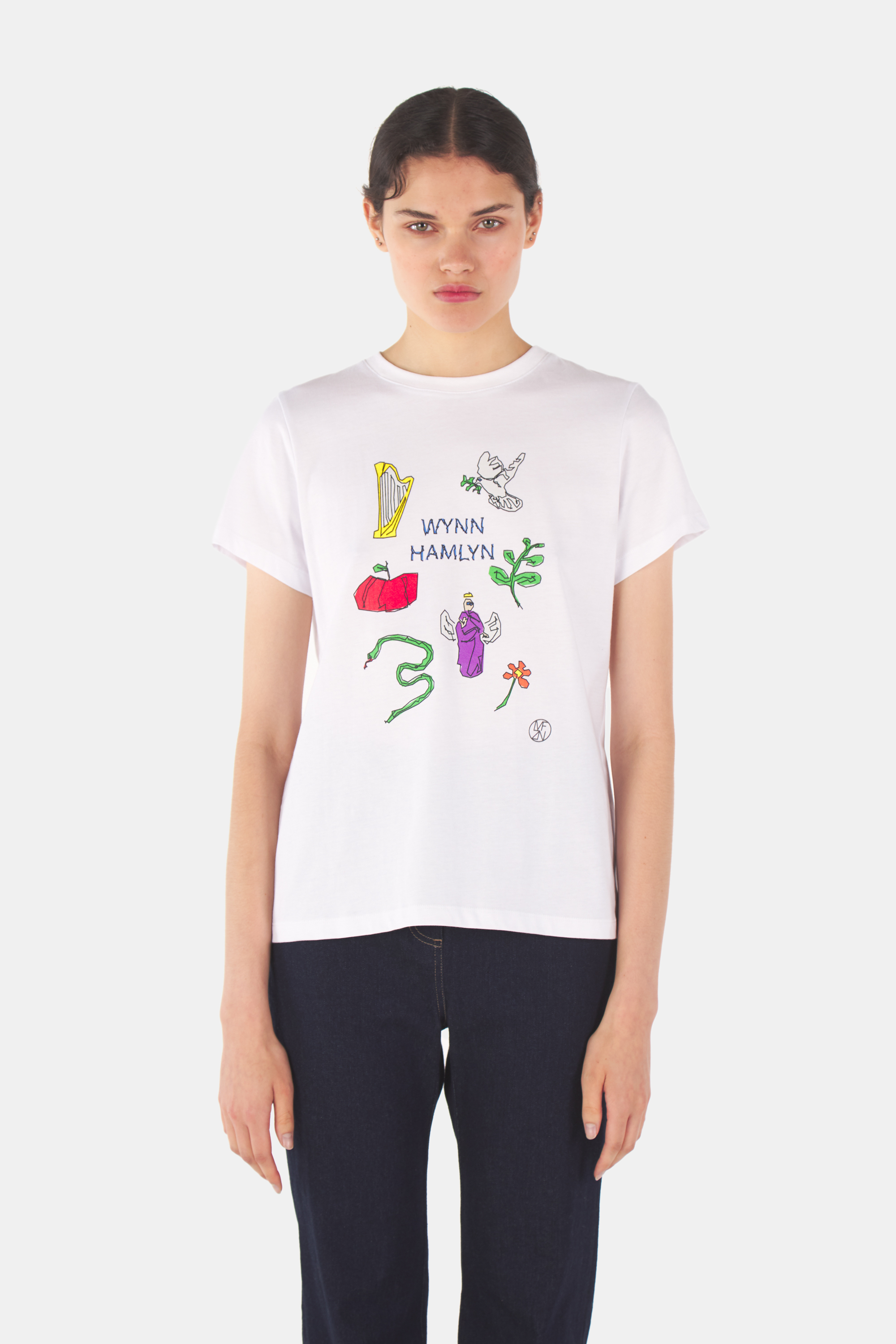Wynn Hamlyn x Fashion & Textiles White T