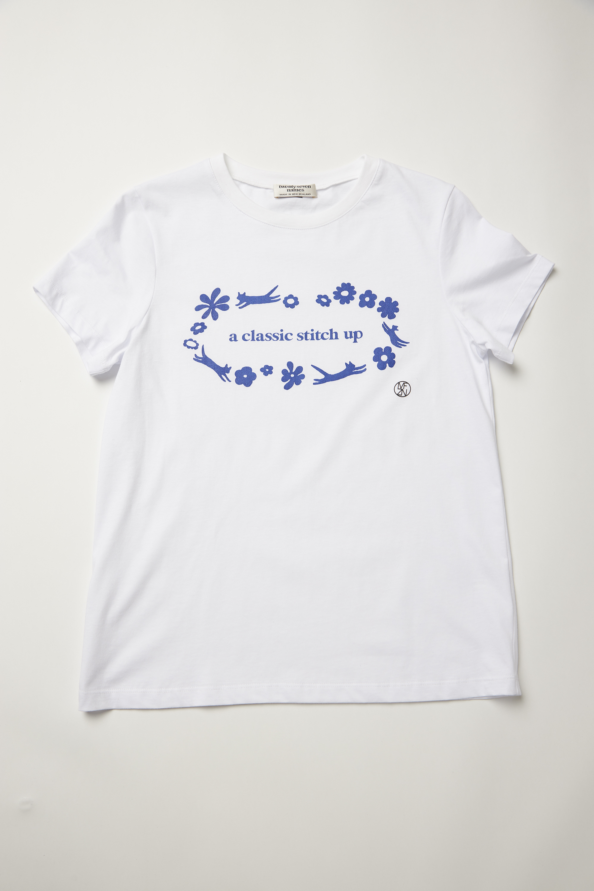 Twenty Seven Names x Fashion & Textiles White T