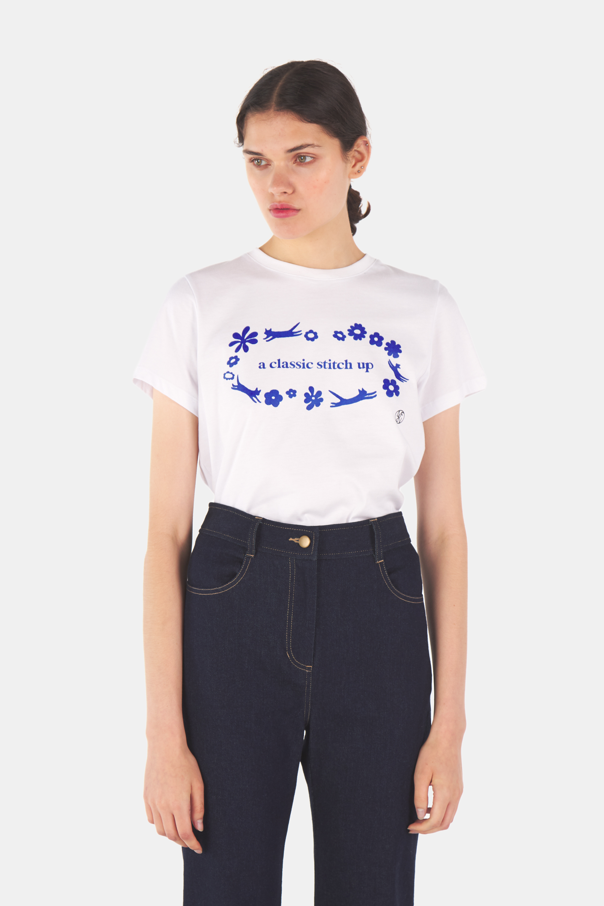 Twenty Seven Names x Fashion & Textiles White T