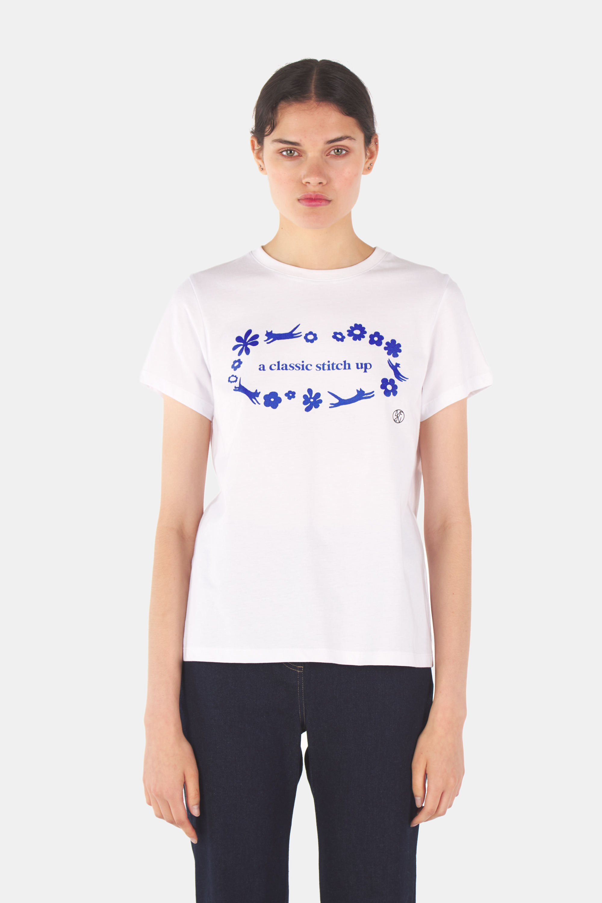 Twenty Seven Names x Fashion & Textiles White T