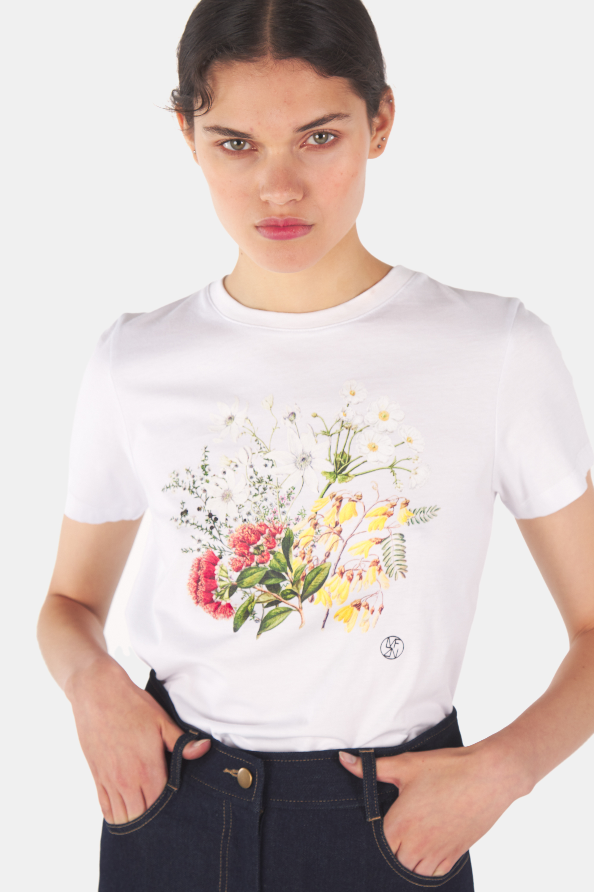 Kate Sylvester x Fashion & Textiles White T